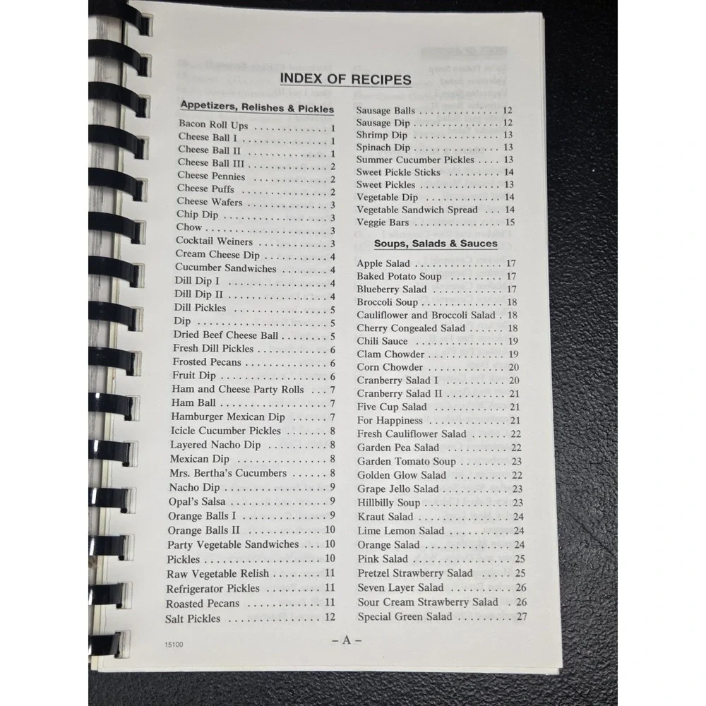 First Baptist Church Of Stanfield Cookbook Stanfield, North Carolina 2000 Spiral